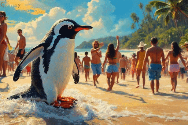 pengu-pudgy-penguins-memecoin-achieves-850-million-daily-views