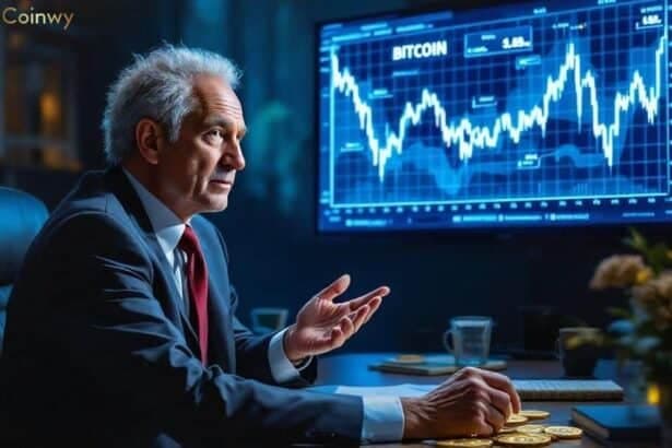 Peter Schiff Predicts Bitcoin's Drop to $50,000 Amid Volatility