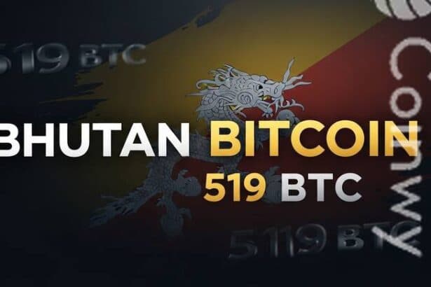 Bhutan Moves 519 BTC as Sovereign Wallet Drawdown Continues