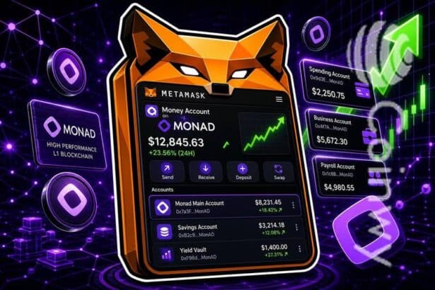 MetaMask Launches Money Accounts on Monad Thumbnail
