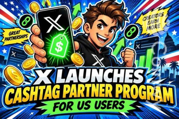 X Launches Cashtag Partner Program for US Users Thumbnail