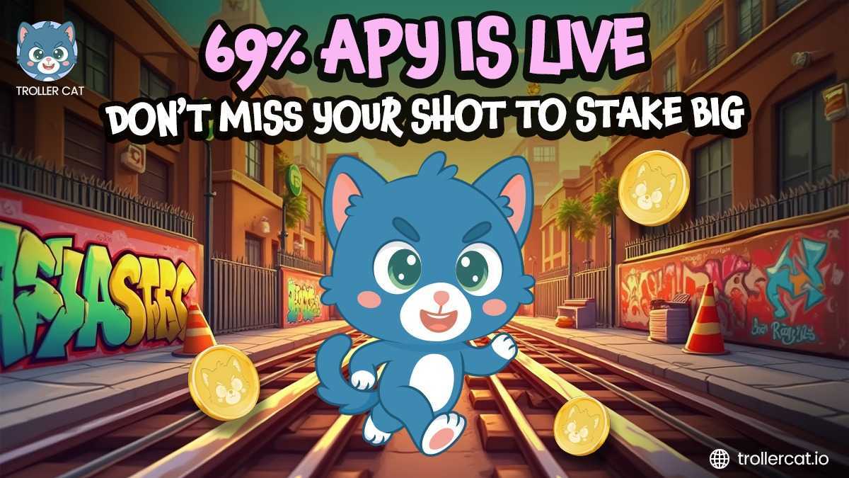 Best Crypto to Invest: Troller Cat Rickrolls Presale, Game Center Buzz.