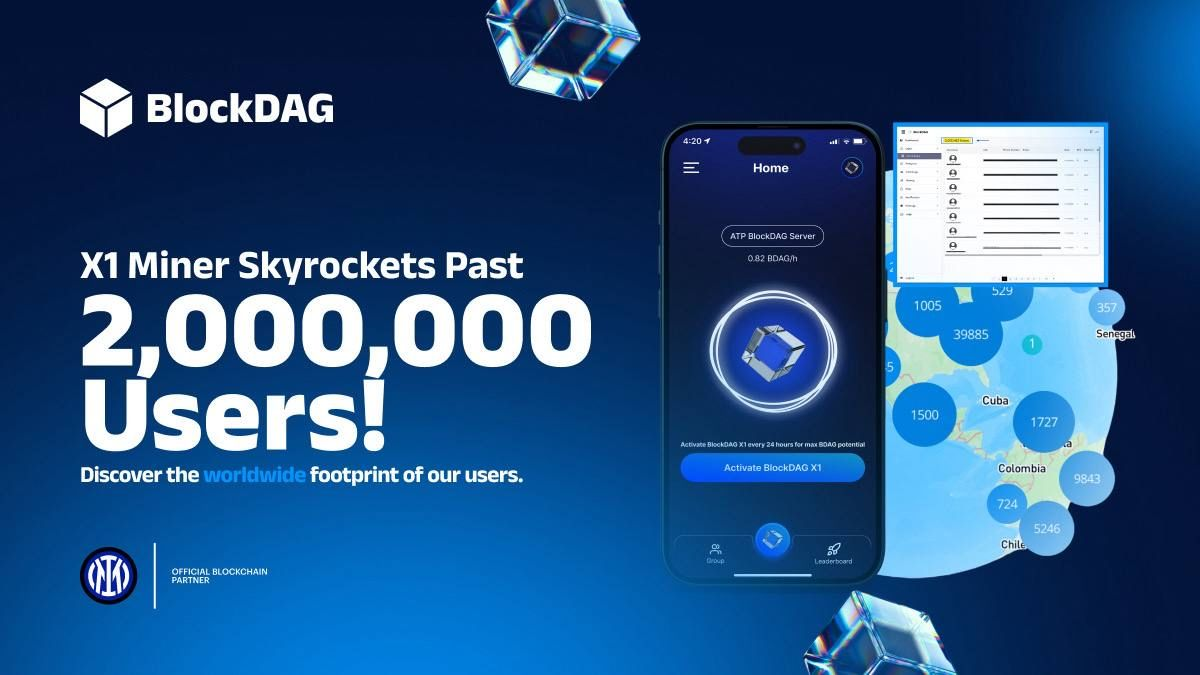 AVAX Falls, Pi Bounces, 2M Miners Pick BlockDAG X1 Miner App