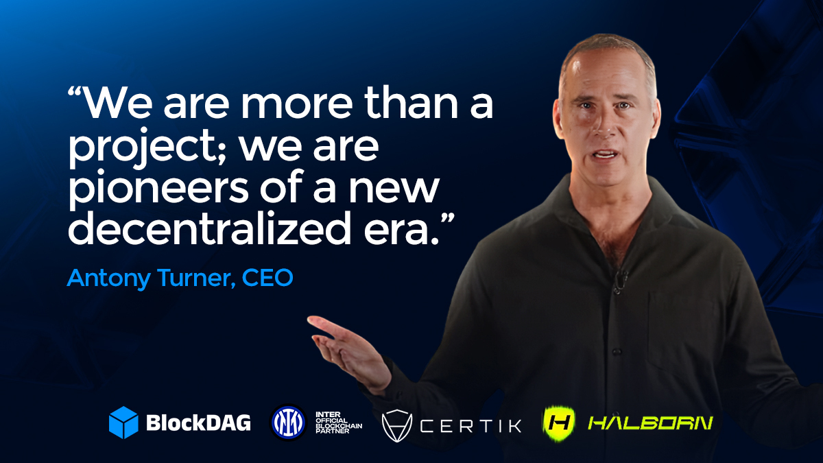 BlockDAG CEO Antony Turner’s Letter Lays Out Clear 2025 Vision