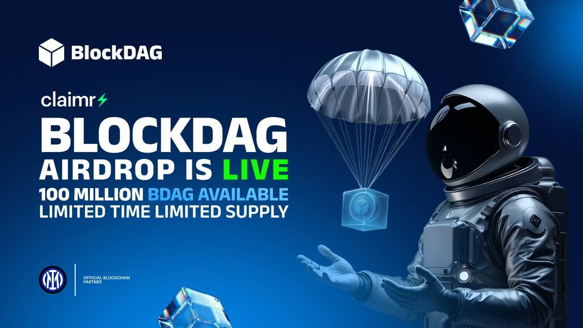 BlockDAG 100M Airdrop Launches as DOGE, WLD Slow Down