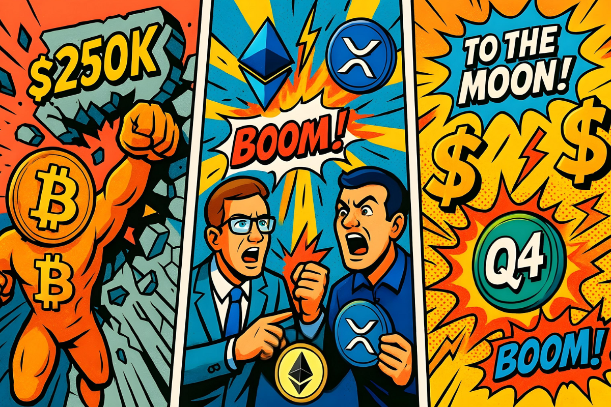 Bitcoin to $250K in Q4? XRP and ETH Analysts Say It’s Possible