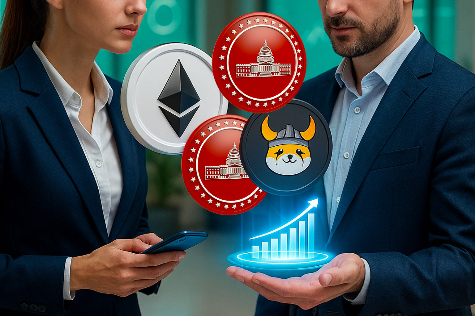 Ethereum Surge Puts FLOKI and MAGACOIN on 2025 Growth Radar