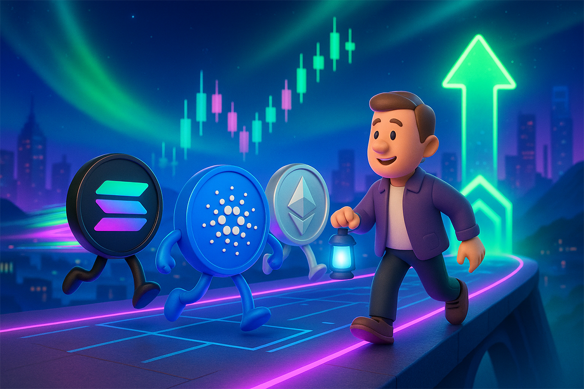 Solana, Cardano, Ethereum & Kaspa — 4 Cryptos to Watch Before 2025 Bullish Shift