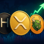 Top Crypto Coins to Invest in September 2025: Hedera, Ripple, and BullZilla Presale ROI Potential.