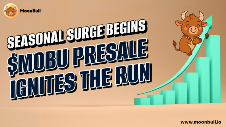 MoonBull ($MOBU) Presale Live, Best Crypto to Watch in 2025 for 1000x Growth