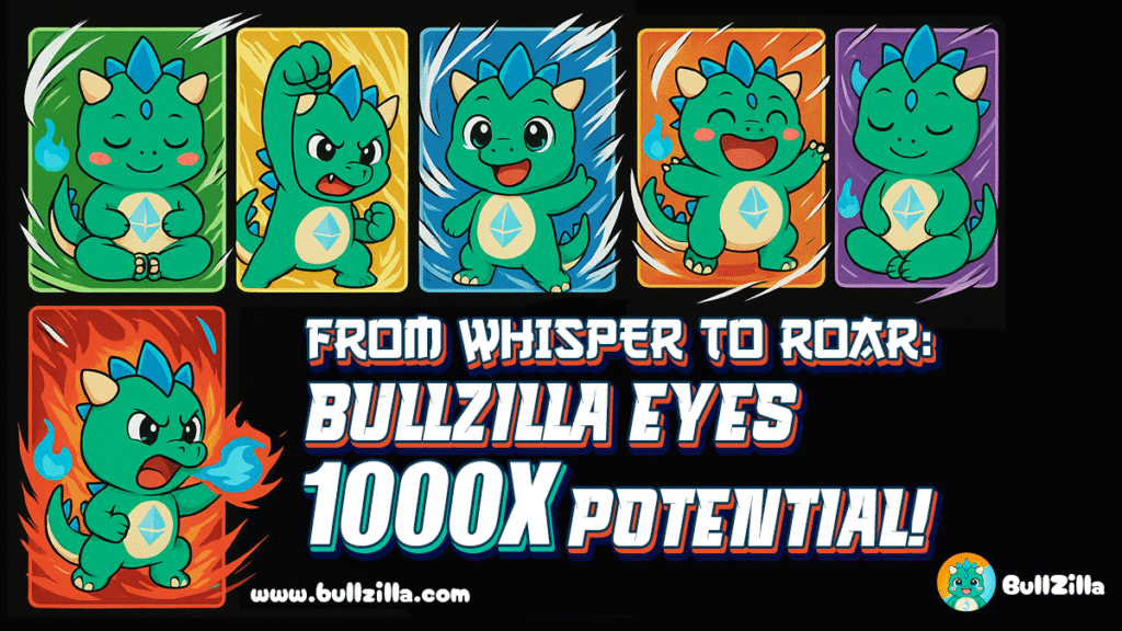 Colorful advertisement for BullZilla