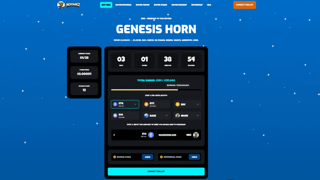 Noomez Presale Gains Attention as Sui Consolidates