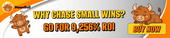 Promotional banner for MoonBull