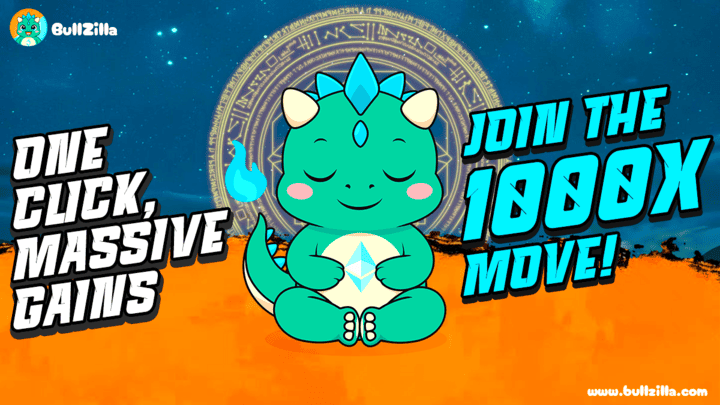 Promotional banner for BullZilla
