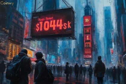 Bitcoin Drops Below $104k Amidst Market Turmoil