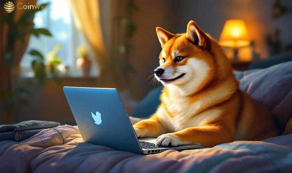 Dogecoin's Lighthearted Tweet Amid Market Turbulence