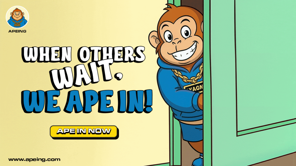 Advertisement for Apeing