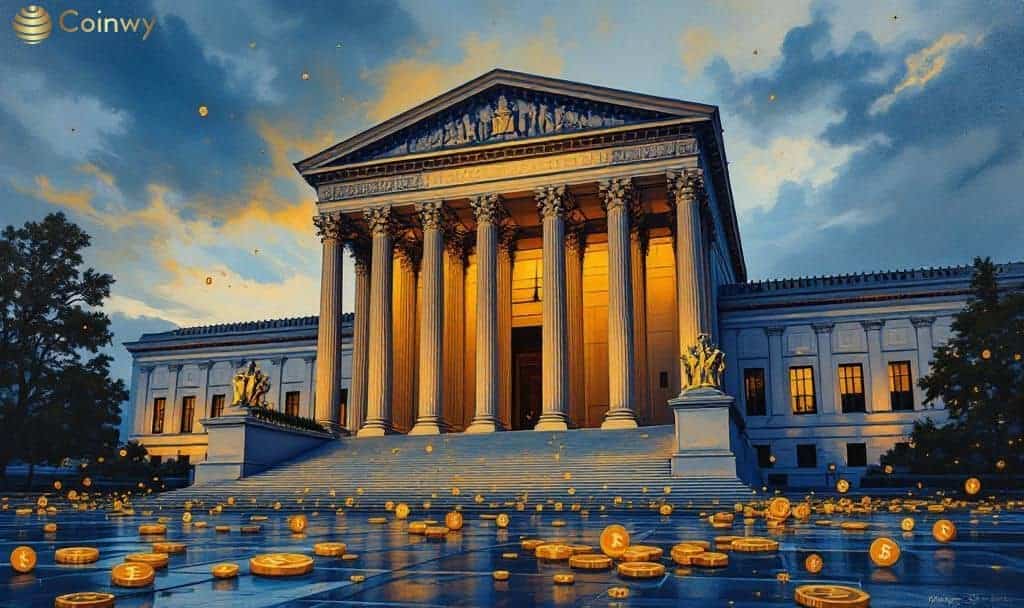 Supreme Court Reviews Tariff Powers, Crypto Impact Questioned