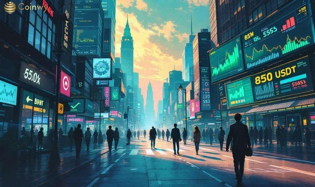 BNB Crosses 850 USDT