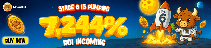 MoonBull presale call to action graphic