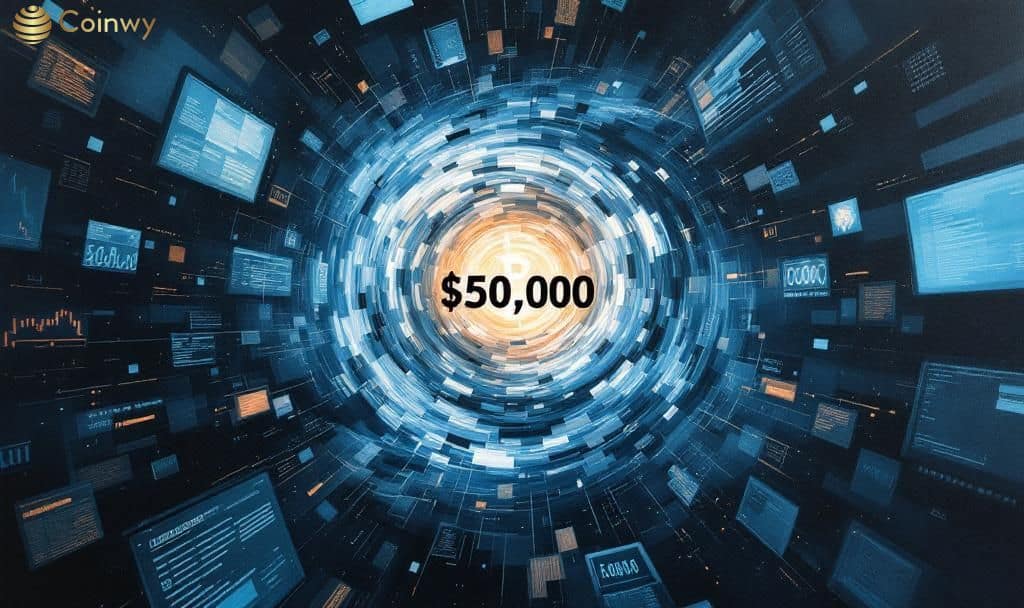 Cryptocurrency Market Lacks Data on Bitcoin $50k Crash