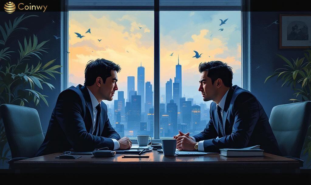 NEO Leadership Conflict and Market Reactions