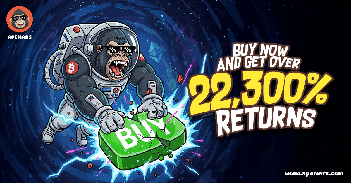 Looking for Next 1000x Crypto? APEMARS Stage 3 Could Turn $10K into $2.2M With 22,300% ROI Offer, While PEPE and Fartcoin Rally