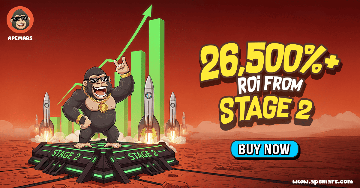 Peanut and ApeCoin Are Popular, but APEMARS is the Best Meme Coin to Buy Now with 26,500% ROI Potential