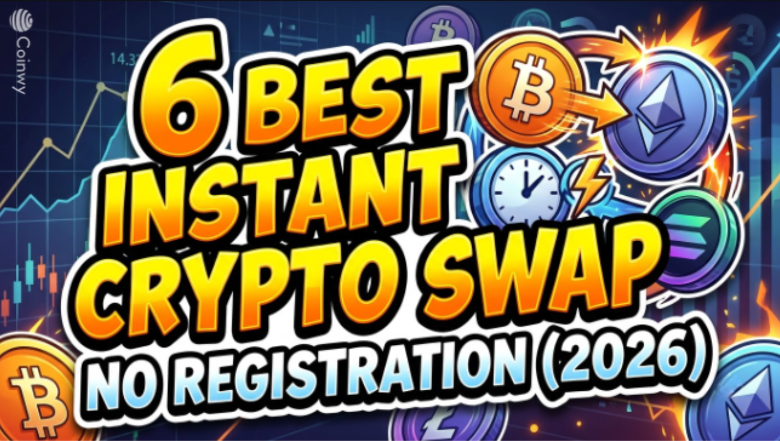 6 Best Instant Crypto Swap No Registration (2026)